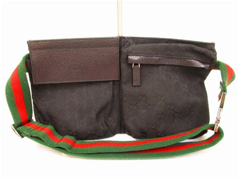 gucci fanny pack canvas|authentic gucci fanny pack.